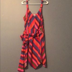 Multi-Colored handkerchief dress!!